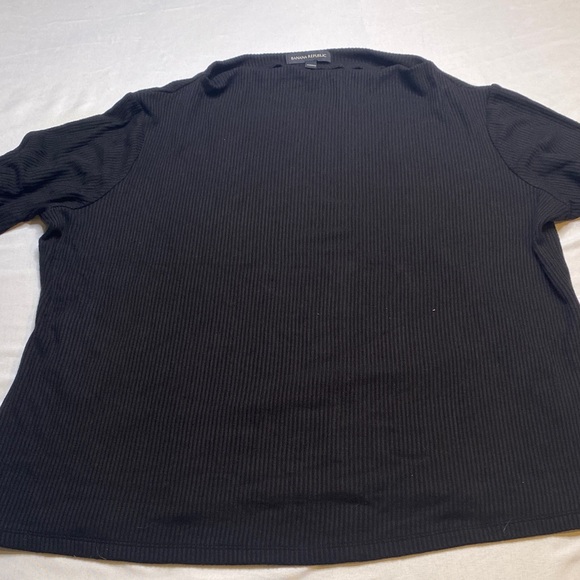 Banana Republic Women's Black Long Sleeve Top - Picture 7 of 11